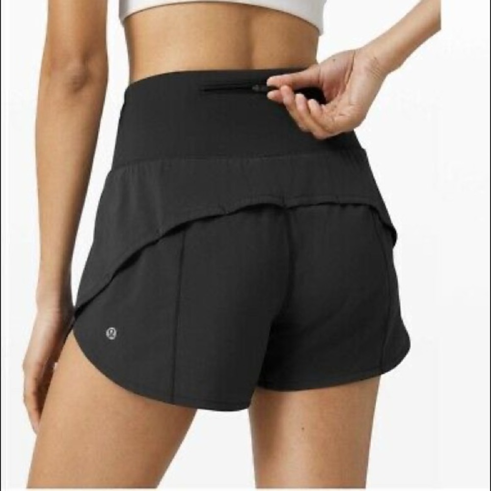 Lululemon 4” High-Waisted Speed Up Shorts